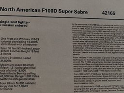 N.A.A. F-100D Super Sabre &quot;Hun&quot;