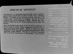 Piper PA-48 Enforcer