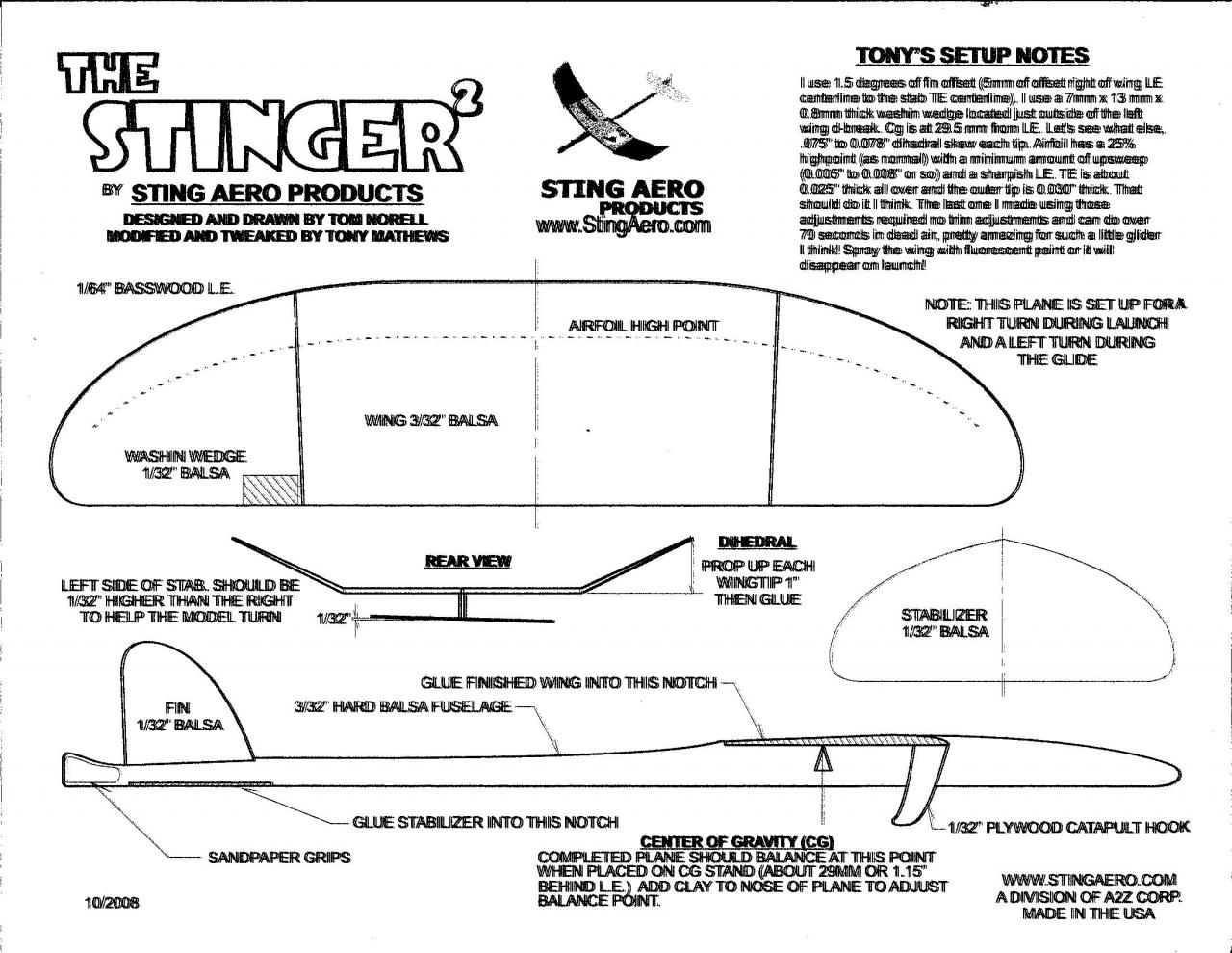 STINGER 2 CLG Tom Norell 001