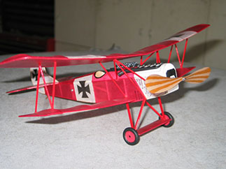 fokker d7 red