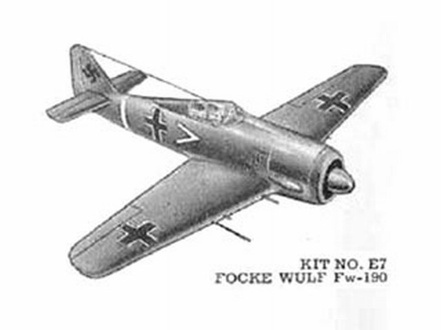 fw 190a comet illus