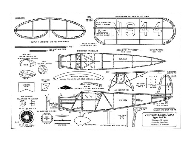 fairchild 24 C8a illus