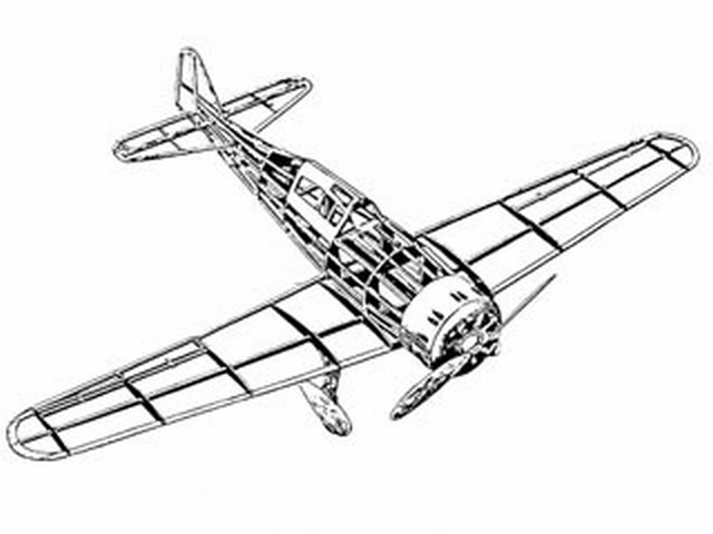 1938 fokker pursuit 18in