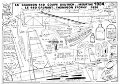 caudron 450 coupe illus