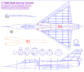 convair f106b delta dart