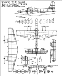grumman f7f2n tigercat