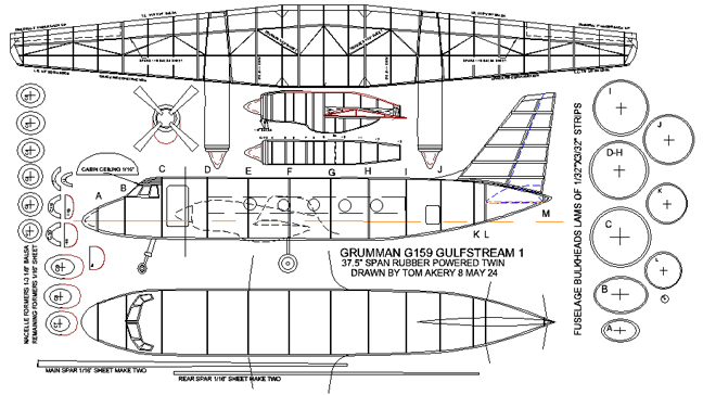 grumman g159 gulfstream1 illus