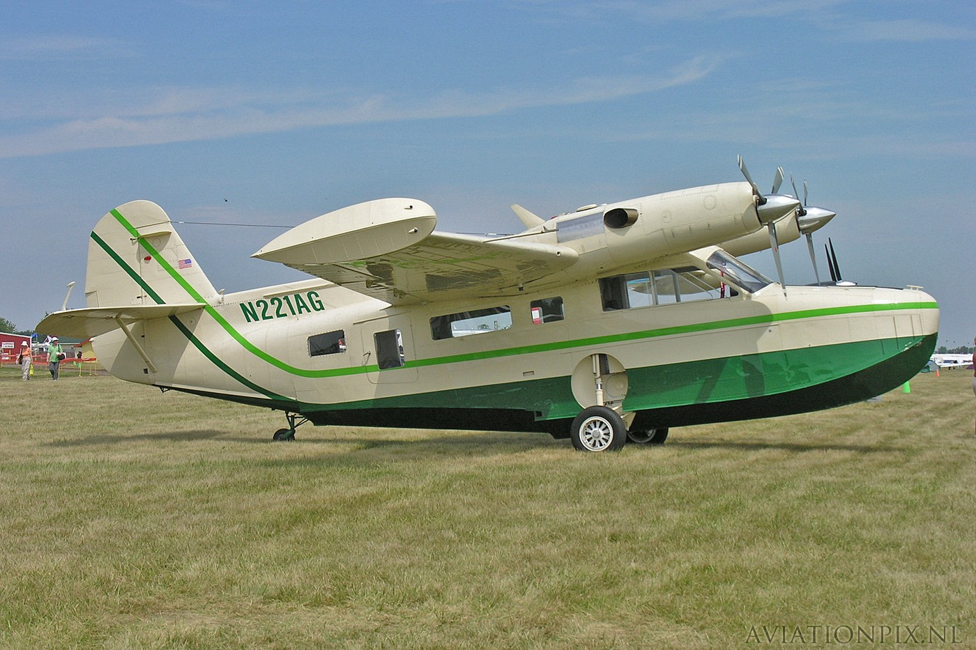 grumman g21a turbogoose N221AG illus