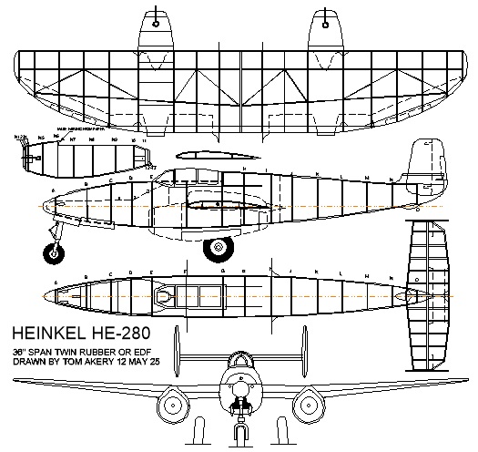 heinkel 280 36in