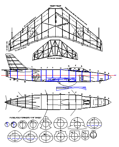 saab j32 lansen 27in illus