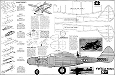 northrop P61 blackwidow illus