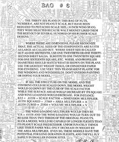 INSTRUCTIONS FOR PLANS