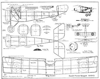 french pursuit nieuport xvii c1 illus