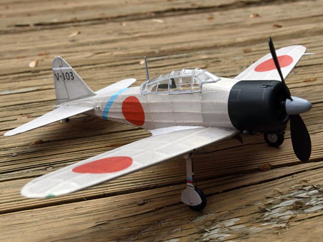 mitsubishi a6m2 zero illus